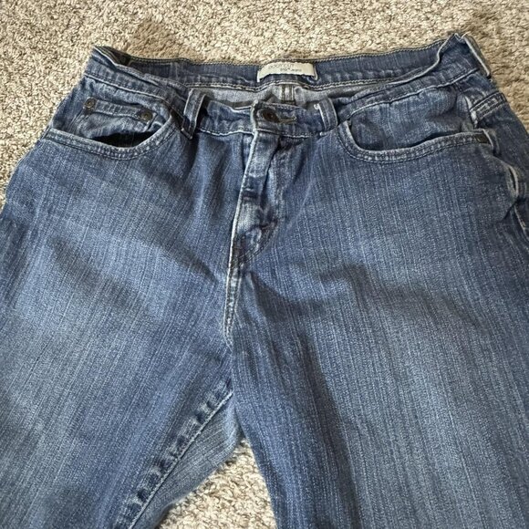 Levis 515 Boot Cut Jeans Womens 8 Medium Blue Stretch Denim Mid Rise Casual - Picture 3 of 10